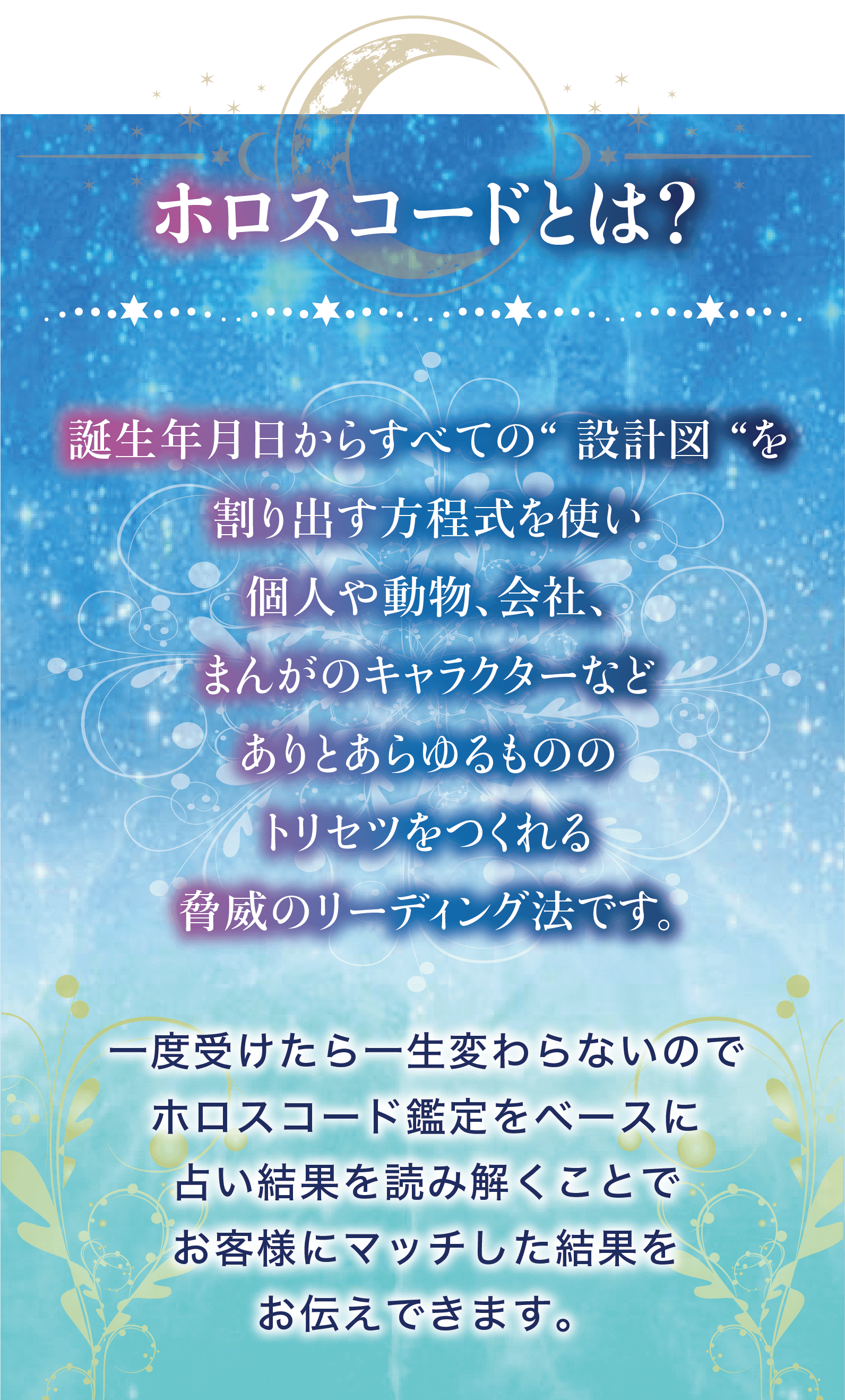 ホロスコードとは？